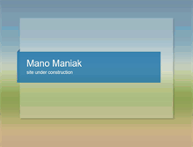 Tablet Screenshot of maniak.de